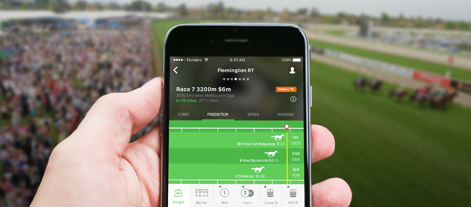 Punters - Horse Racing & Form Guide App - 2016 [app] design awards