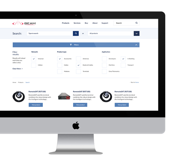 Beam Communication Beam Communications website