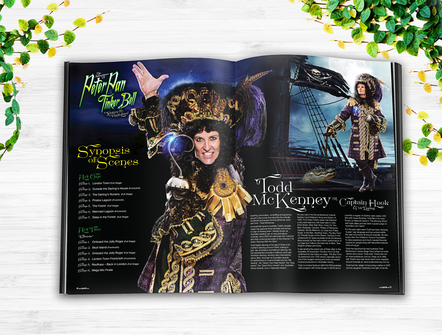 Peter Pan & Tinker Bell Programme