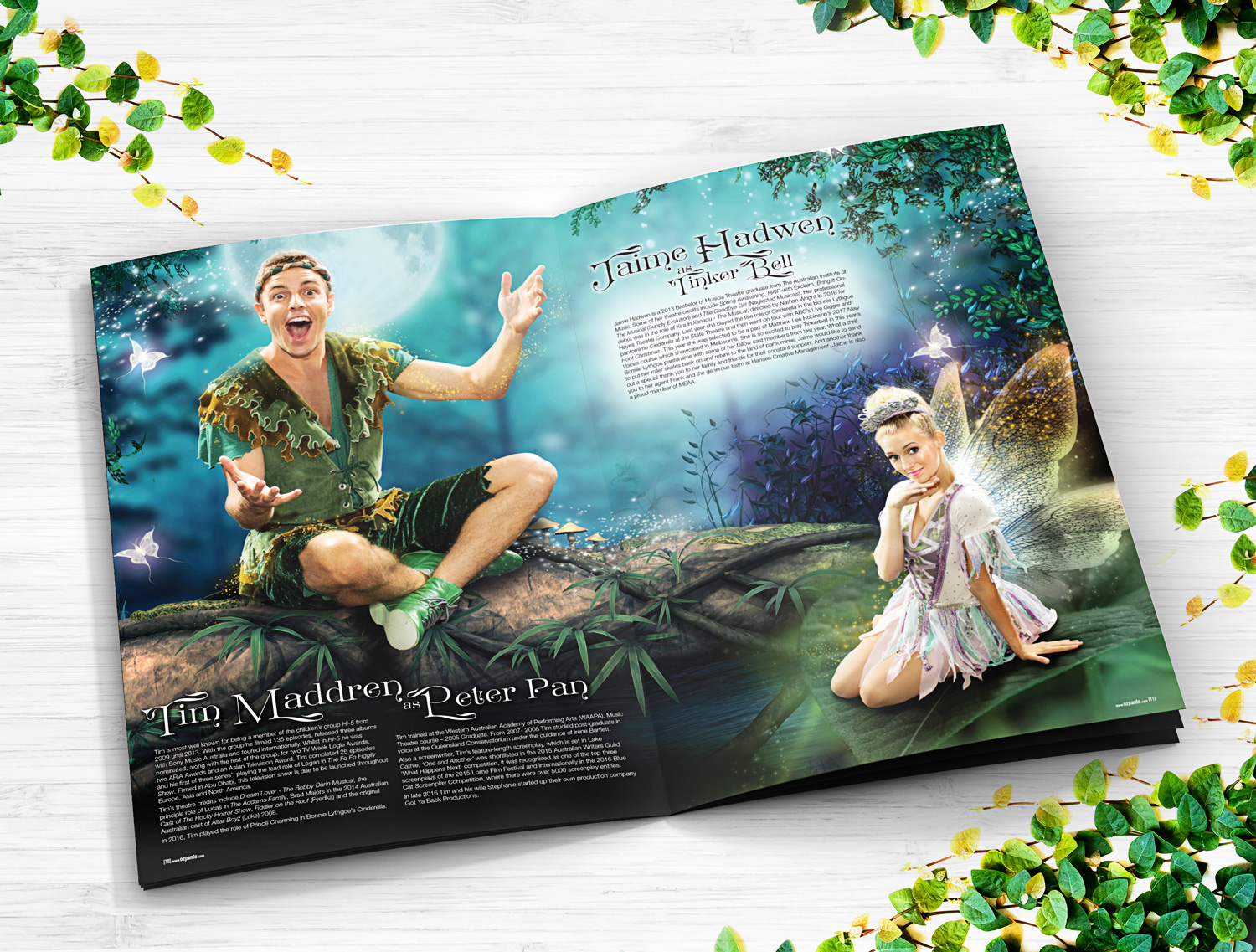 Peter Pan & Tinker Bell Programme