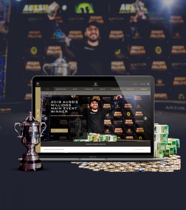 Crown Poker Silver Winner 2019 Melbourne Design Awards