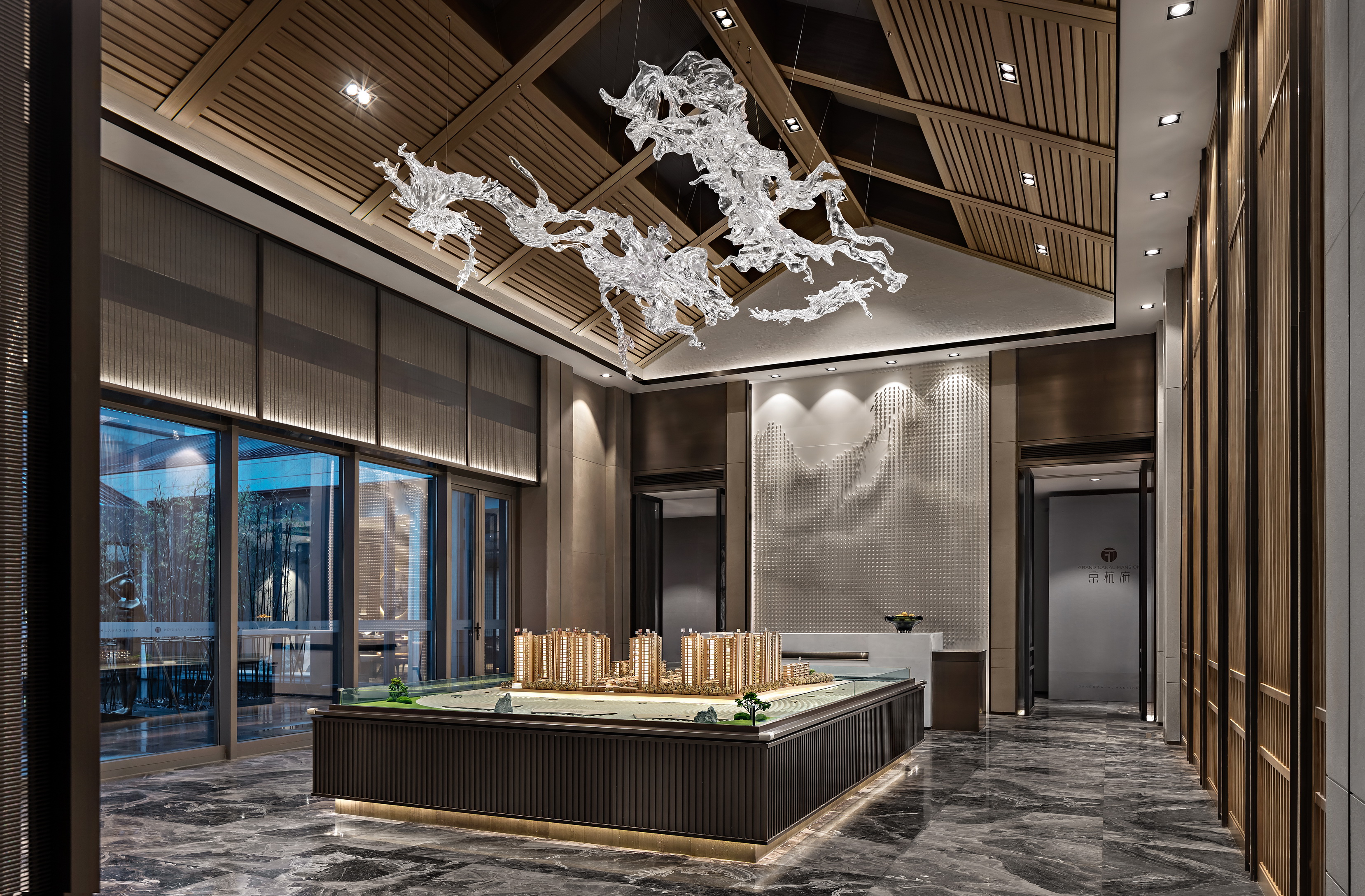 Beijing-Hangzhou mansion Sales Office