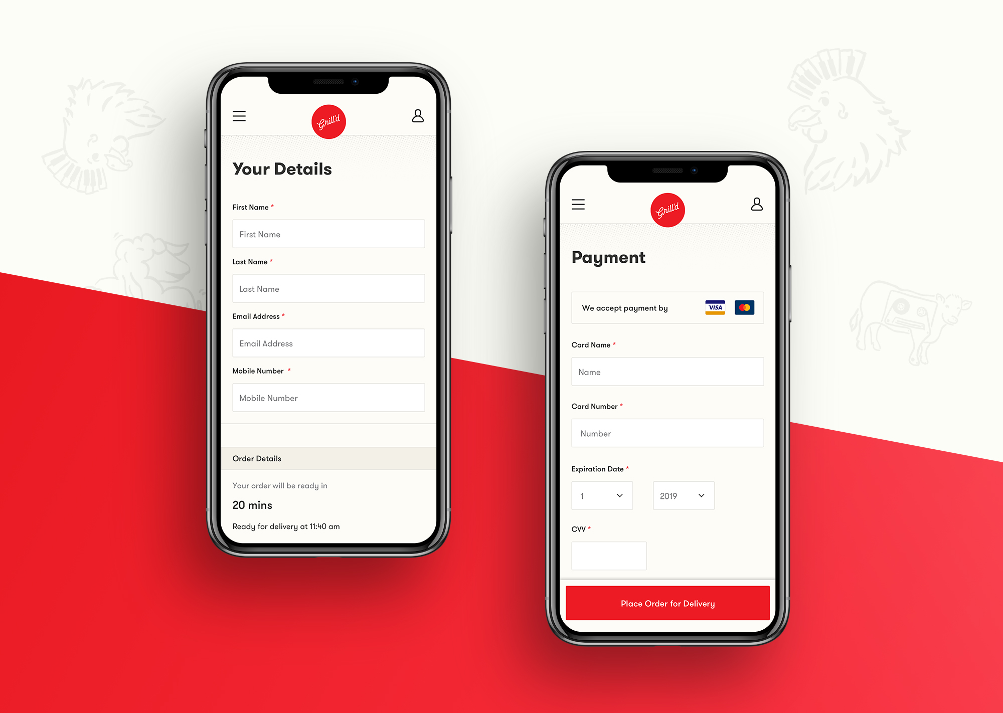 Grill'd Delivery Gold Winner MELBOURNE Design Awards 2020