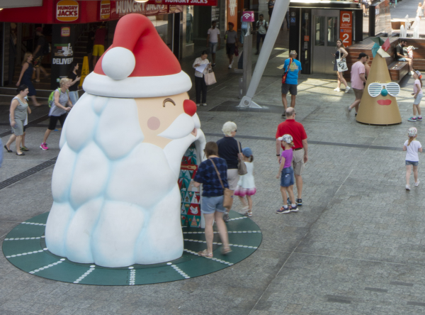 Merry Christmas Brisbane from Queen Street Mall - Silver Winner