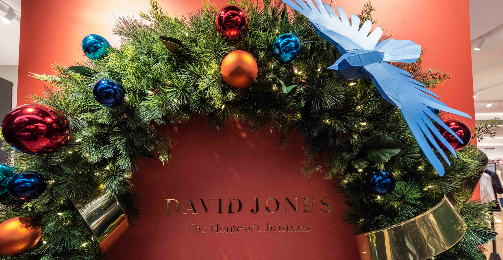 David Jones Christmas Campaign Gold Winner SYDNEY Design Awards 2021
