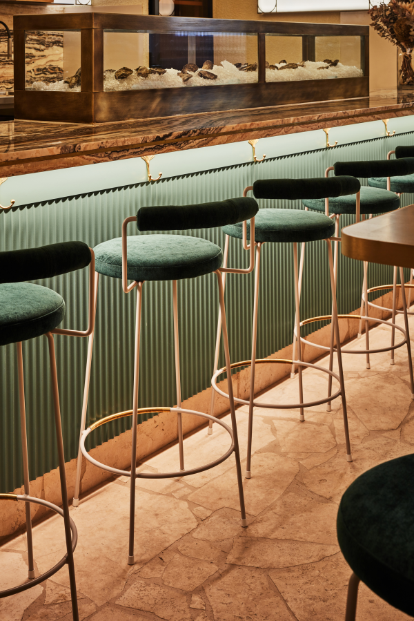 Pearl Chablis and Oyster Bar Silver Winner MELBOURNE Design Awards 2022