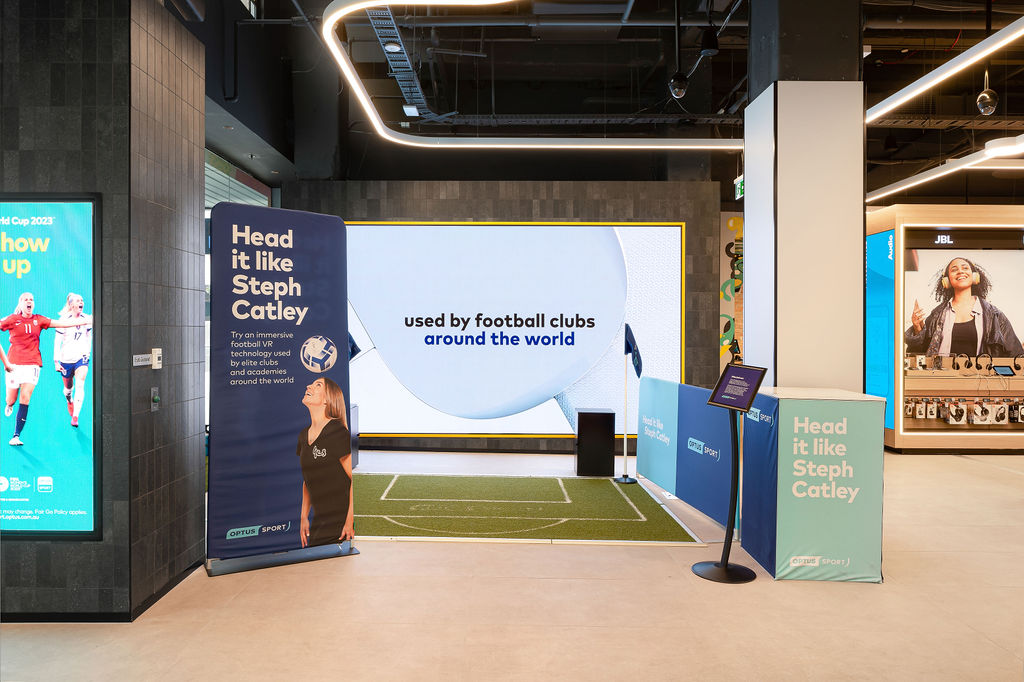 Optus Success Store Creative, Innovative Retail: The Optus Flagship Store in Melbourne