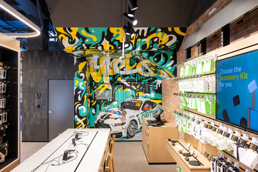 Optus Success Store Creative, Innovative Retail: The Optus Flagship Store in Melbourne
