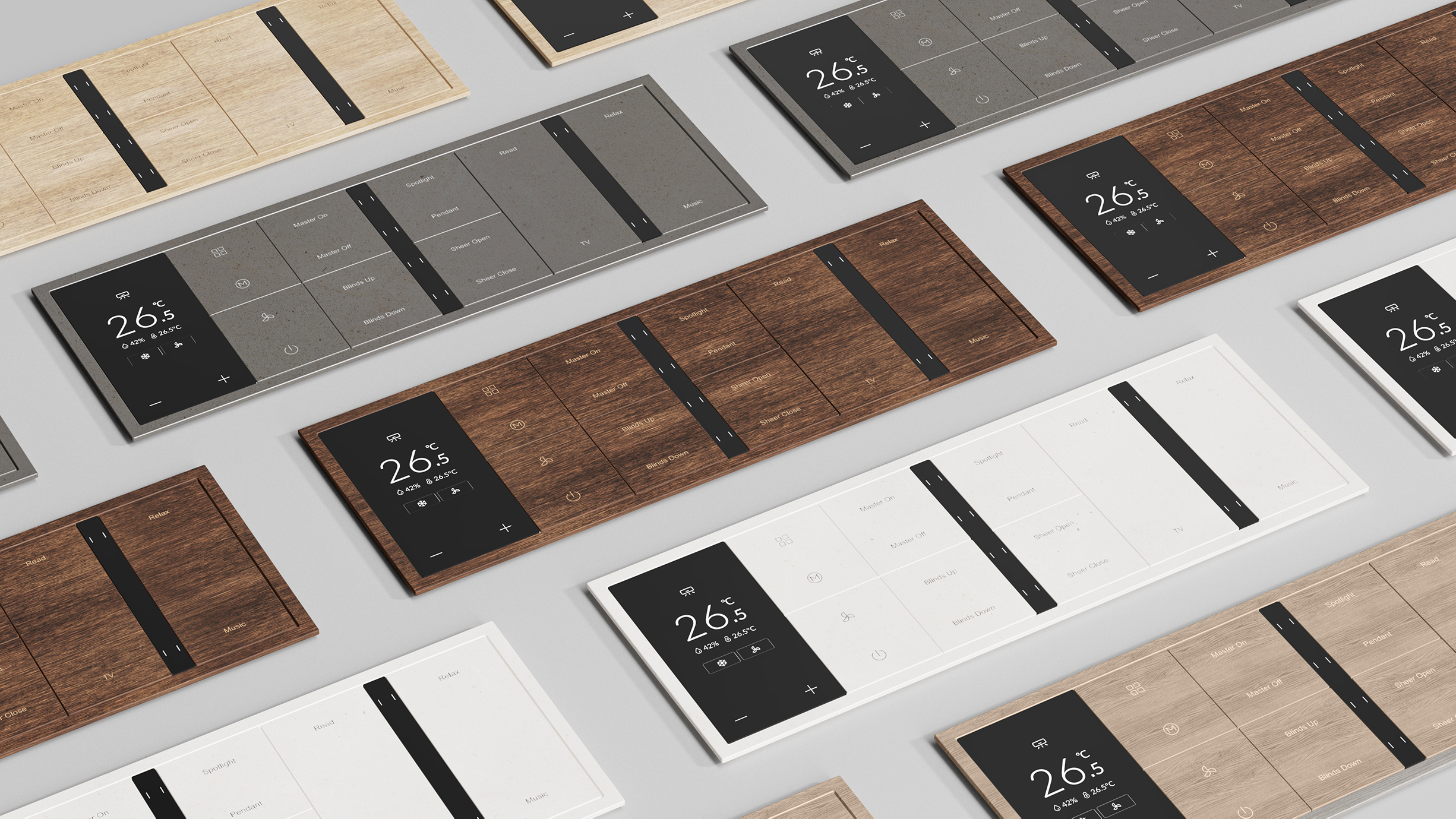Xelent European-Standard Modular Switch Panel