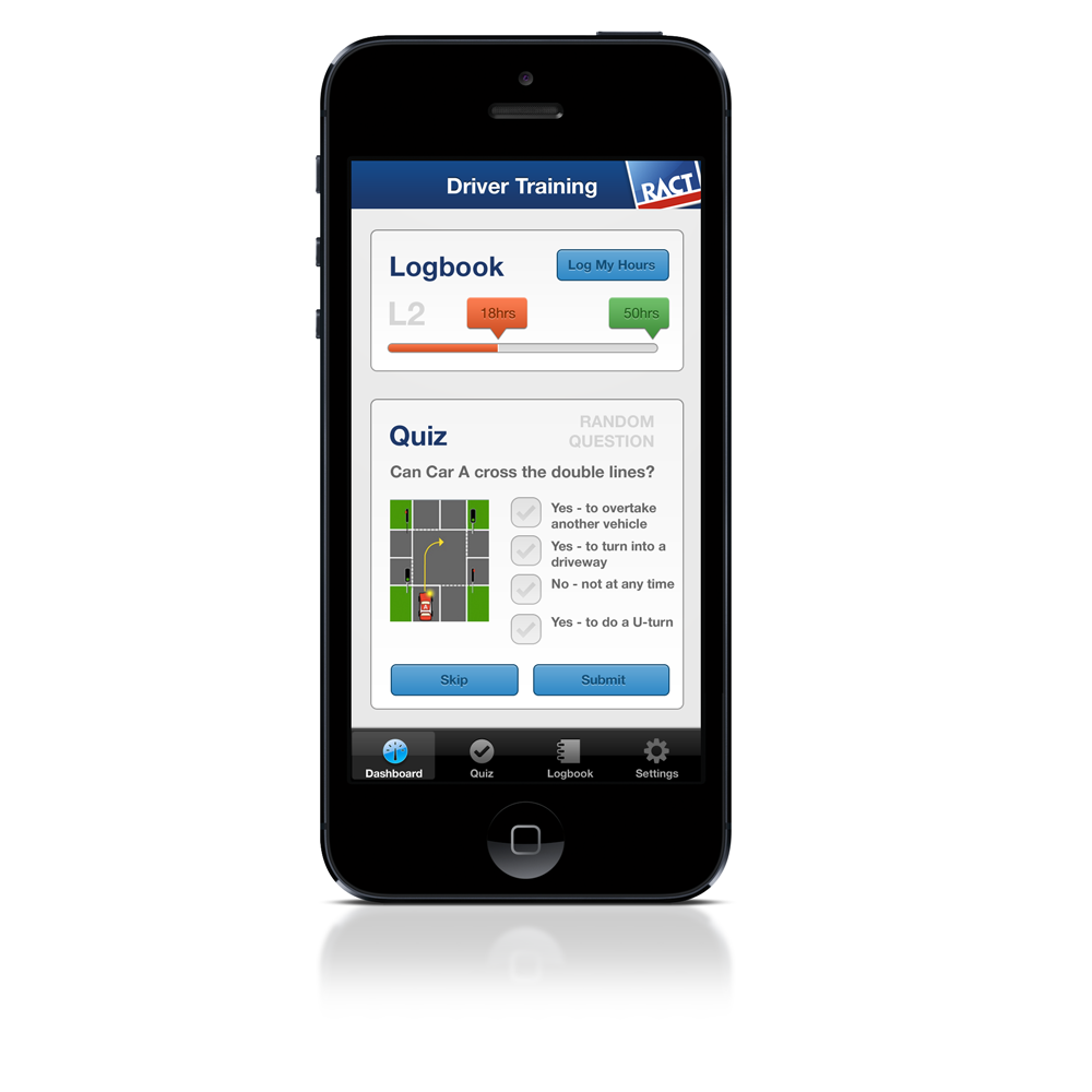 RACT - Driver Training App