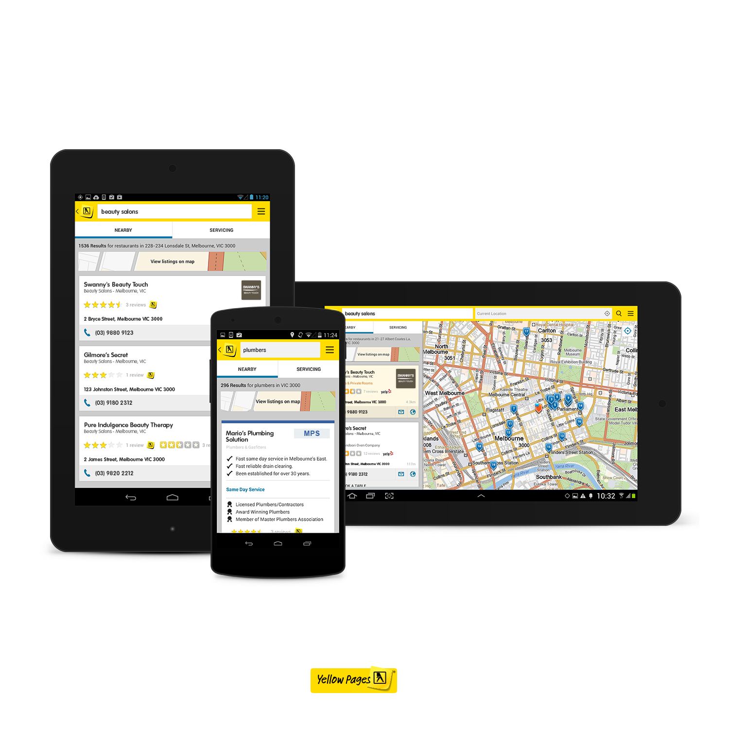 Yellow Pages® Android app with Caller ID