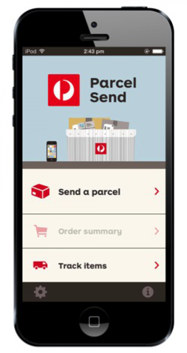 Australia Post ParcelSend Application Winner 2014 Australian Mobile 