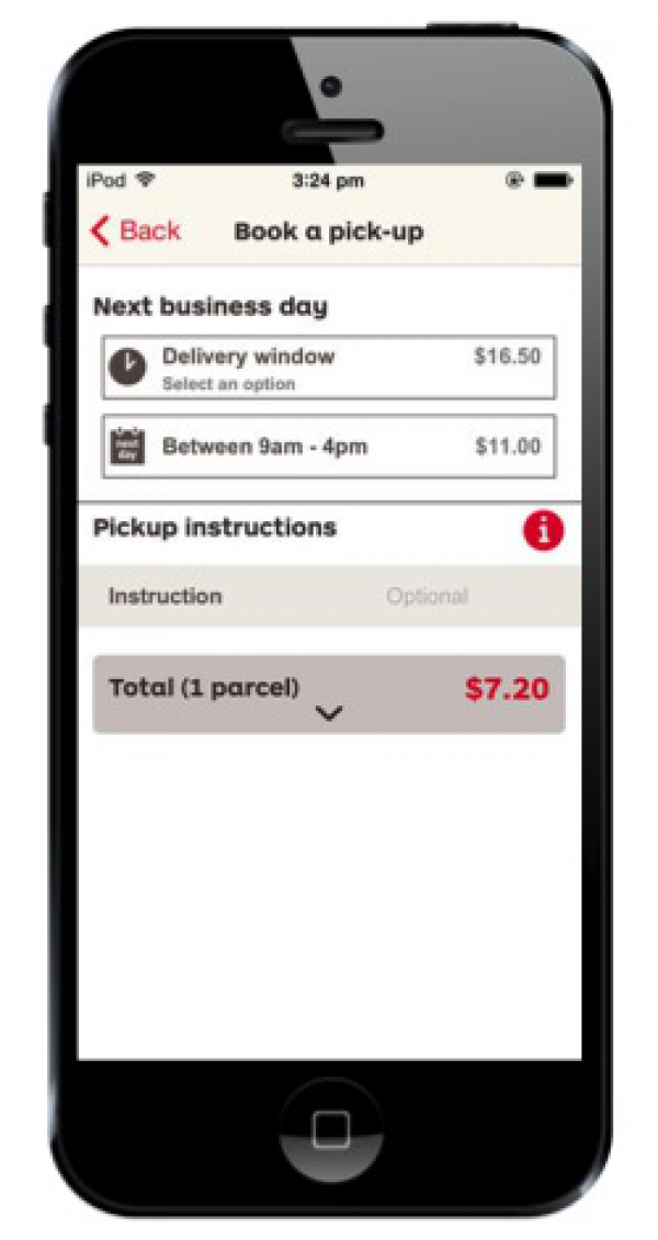 Australia Post ParcelSend Application Winner BETTER FUTURE