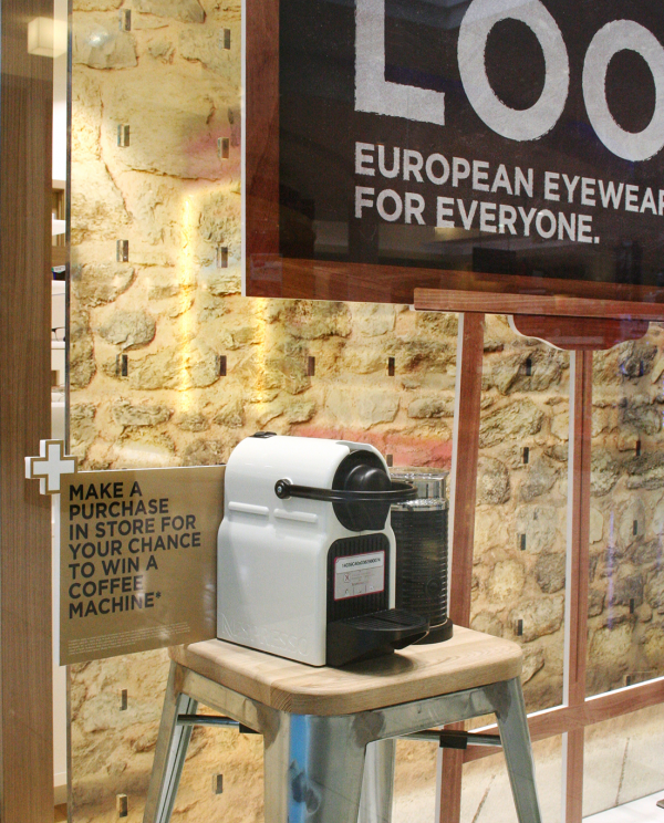 Bupa Optical Window Visual Merchandising Silver Winner 2014