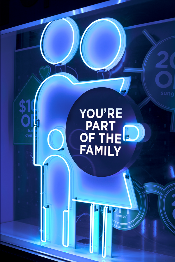 Bupa Optical Window Visual Merchandising Silver Winner 2014