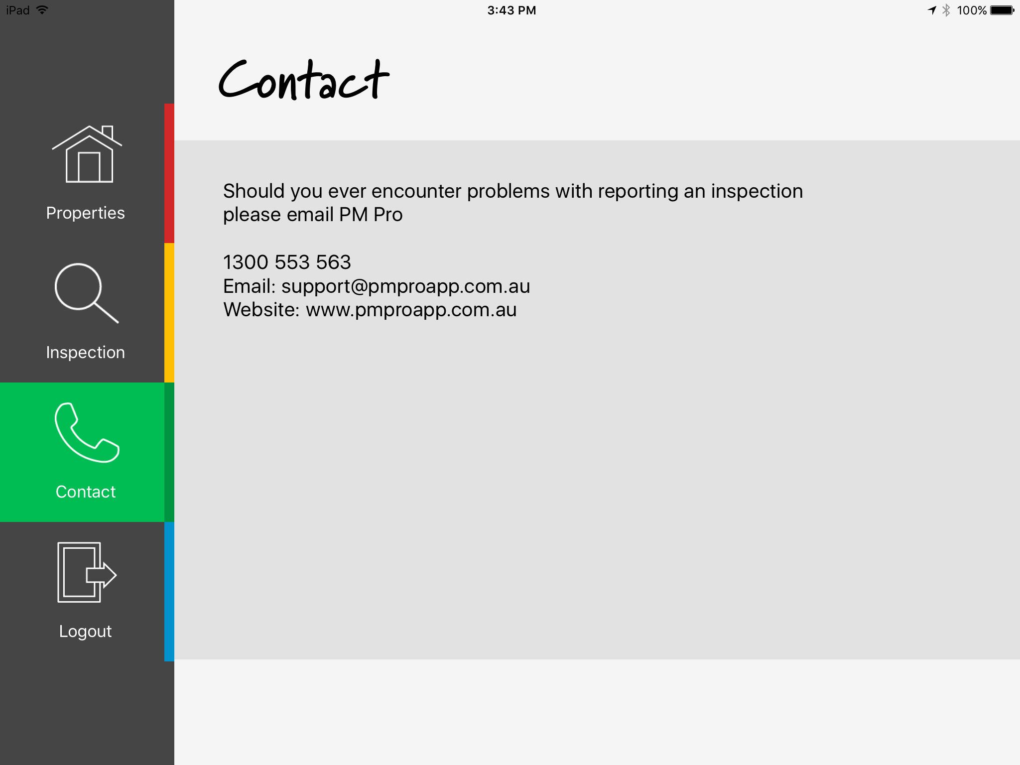 PM Pro Property Management iPad App - Dapper Apps - Silver Winner ...