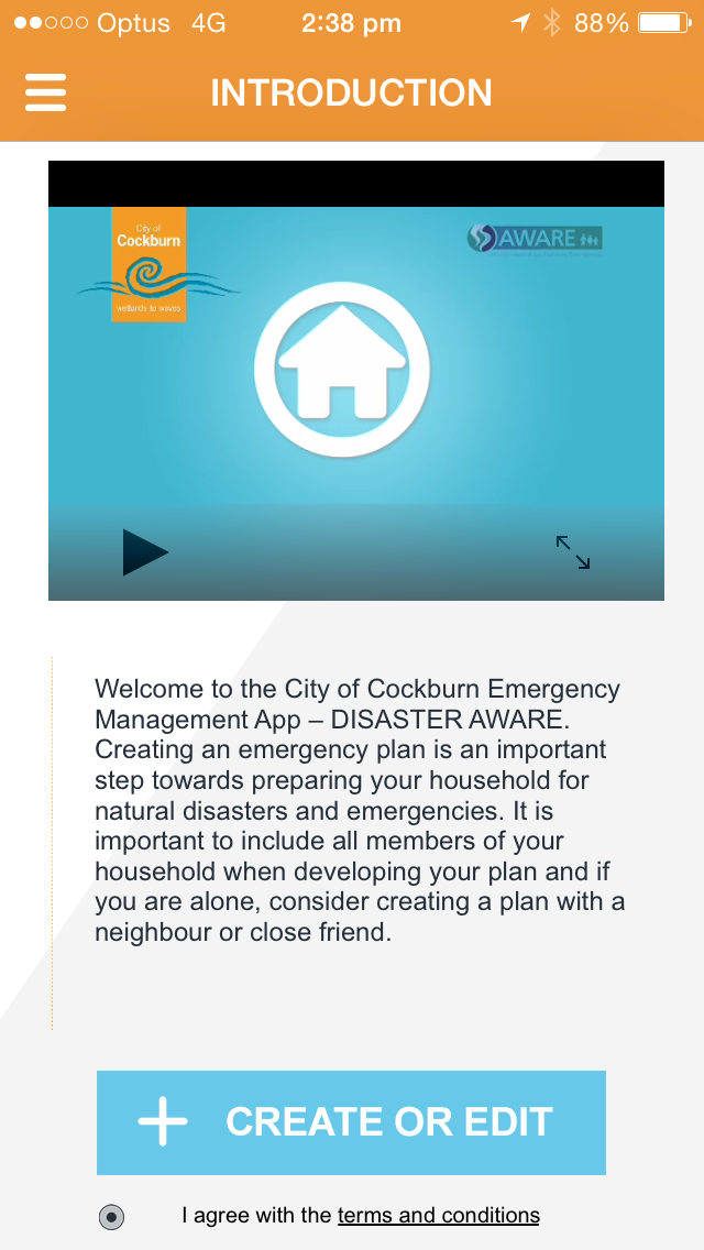 Disaster Aware iOS, Android & Windows App - Dapper Apps