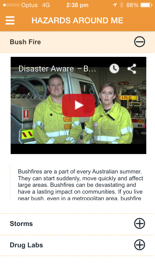 Disaster Aware iOS, Android & Windows App - Dapper Apps